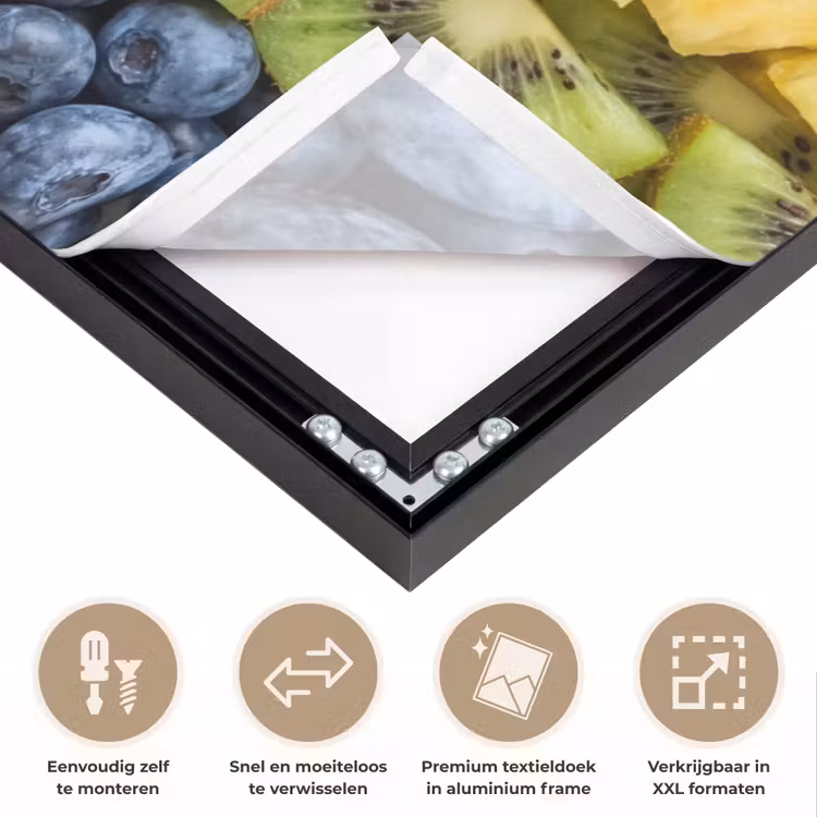 Art Frame - Fruit - Regenboog - Gezond - Kleurrijk — 4