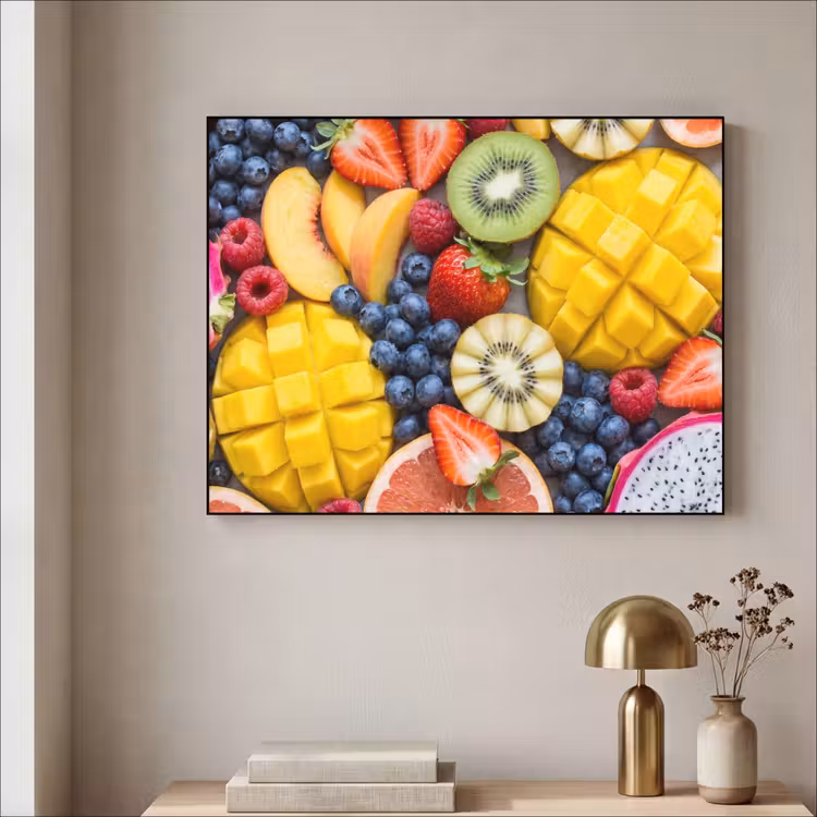 Art Frame - Fruit - Versneden - Kleurrijk - Eten - Gezond — 5
