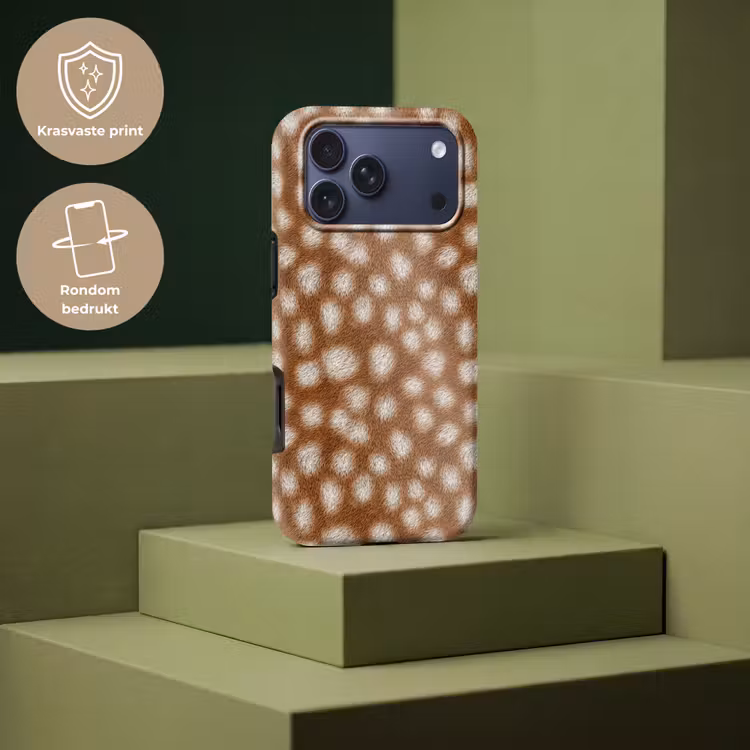 Telefoonhoesje Toughcase - Hert - Bruin - Vacht — 7