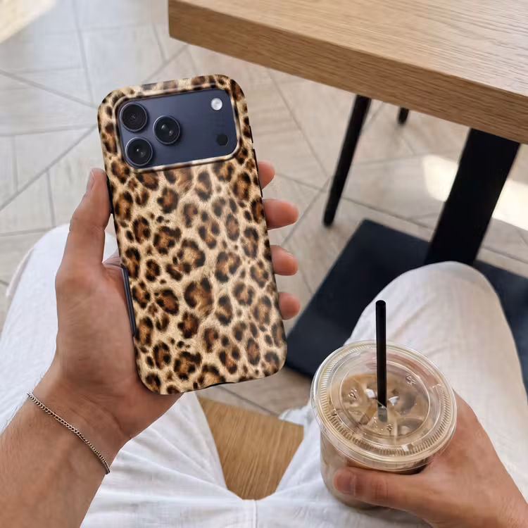 Telefoonhoesje Toughcase - Luipaard - Bruin - Vacht — 4