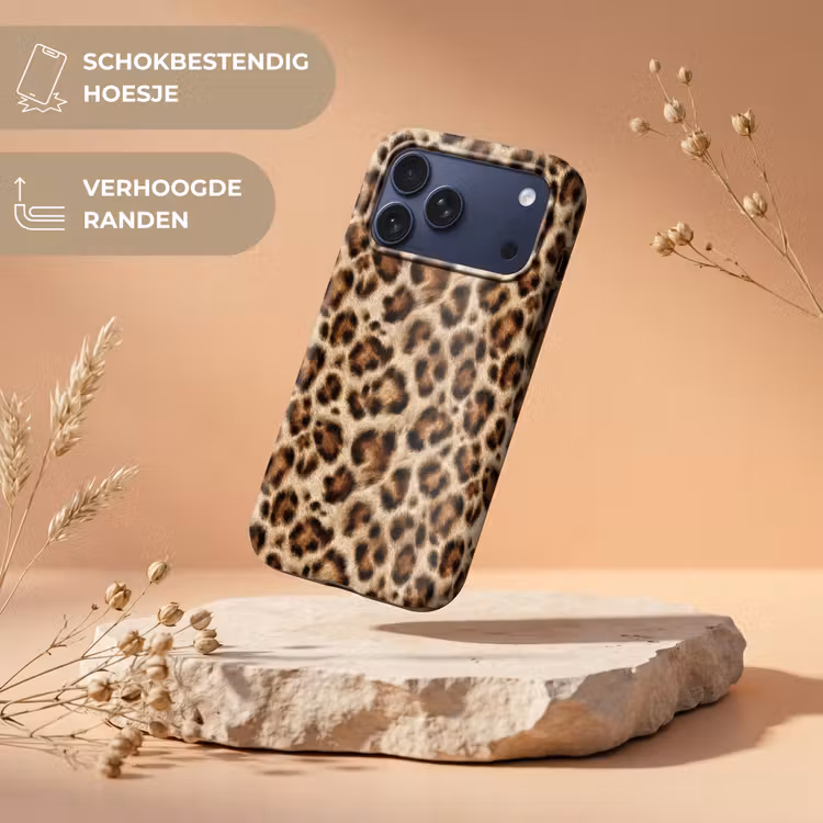 Telefoonhoesje Toughcase - Luipaard - Bruin - Vacht — 5