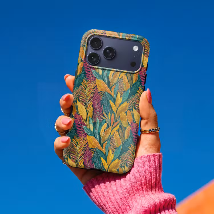 Telefoonhoesje Toughcase - Tropische - Botanisch - Patroon - Kleurrijk - Exotisch — 2