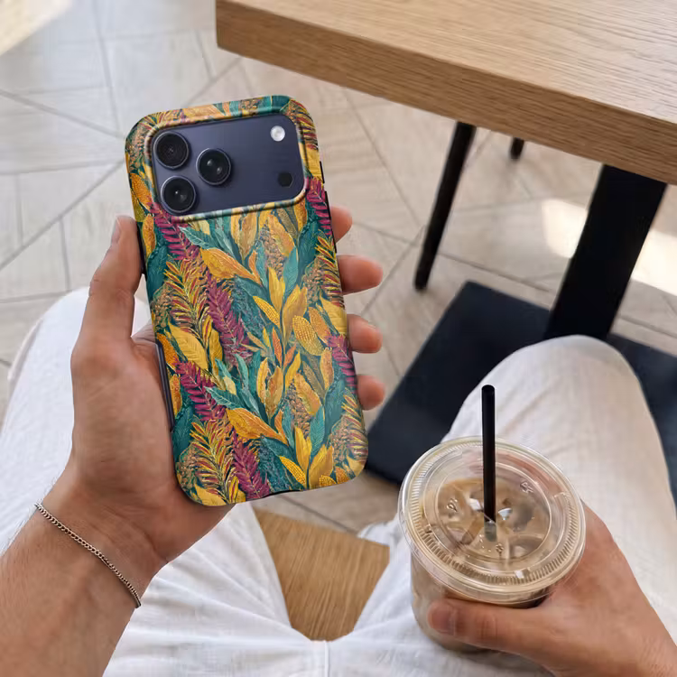 Telefoonhoesje Toughcase - Tropische - Botanisch - Patroon - Kleurrijk - Exotisch — 4