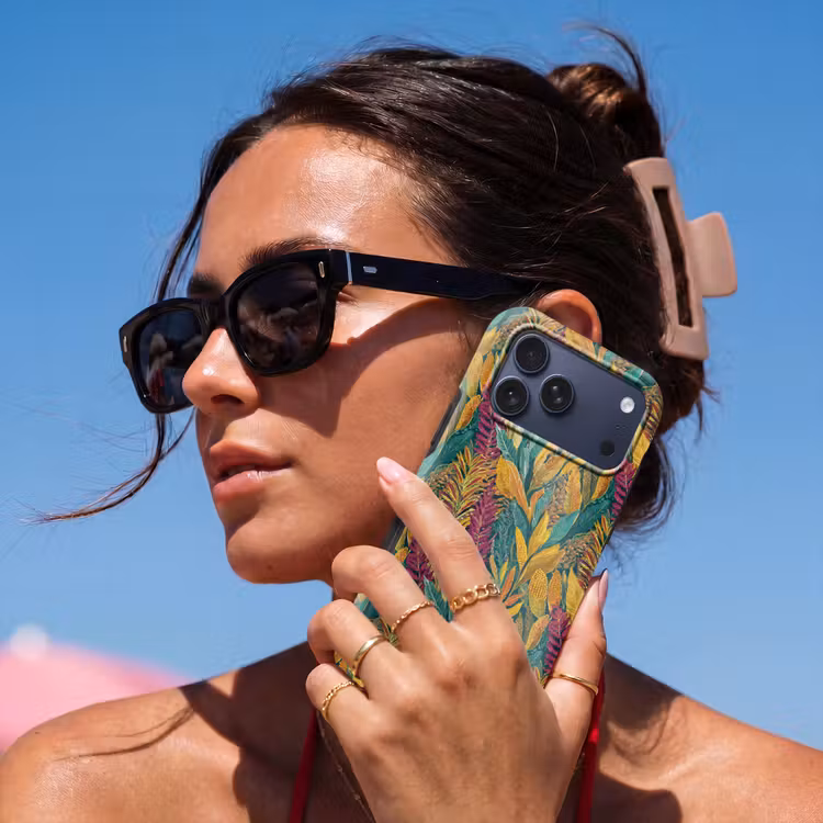 Telefoonhoesje Toughcase - Tropische - Botanisch - Patroon - Kleurrijk - Exotisch — 6