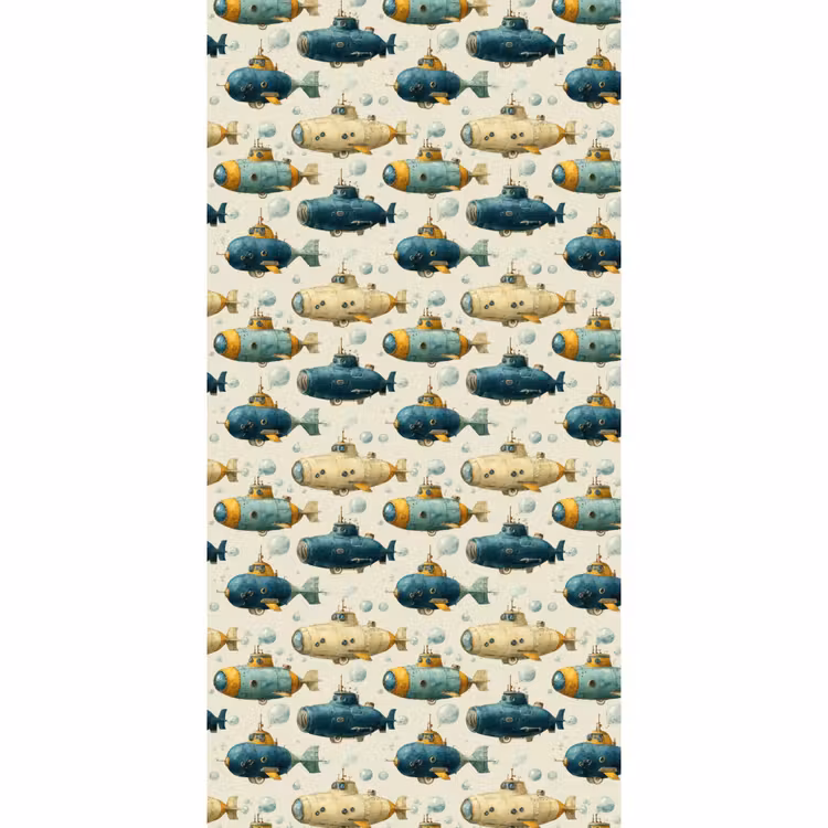 Behang - Duikboot - Fantasie - Kleurrijk — 2