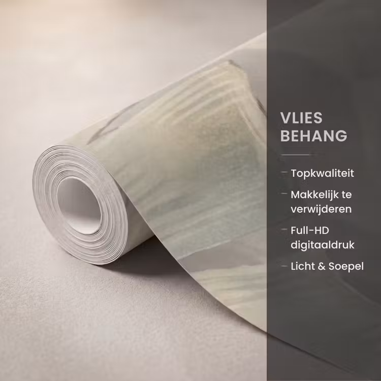 Behang - Bladeren - Tropisch - Natuur - Modern - Beige — 3