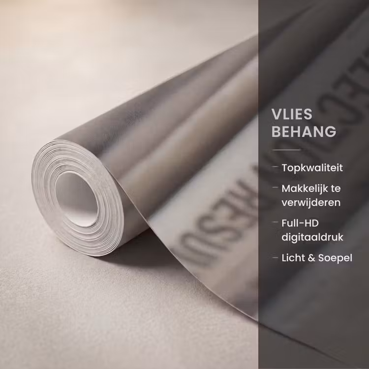 Behang - Kranten - Stapel - Nieuws - Vintage - Beige — 3