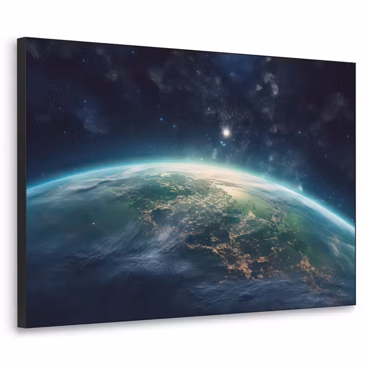 Art Frame - Aarde - Ruimte - Sterren - Landschap — 1