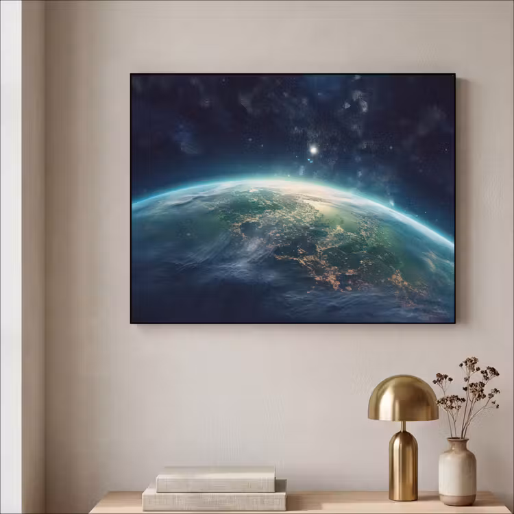Art Frame - Aarde - Ruimte - Sterren - Landschap — 5