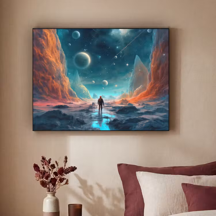 Art Frame - Bergen - Ruimte - Planeten - Astronaut — 3