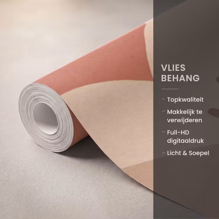 Behang - Tulpen Bladeren Terracotta — 3
