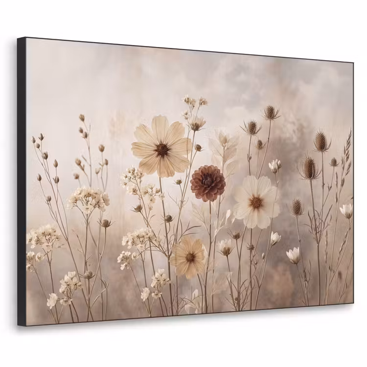 Art Frame - Wilde bloemen - Botanisch - Vintage - Natuur - Rustiek