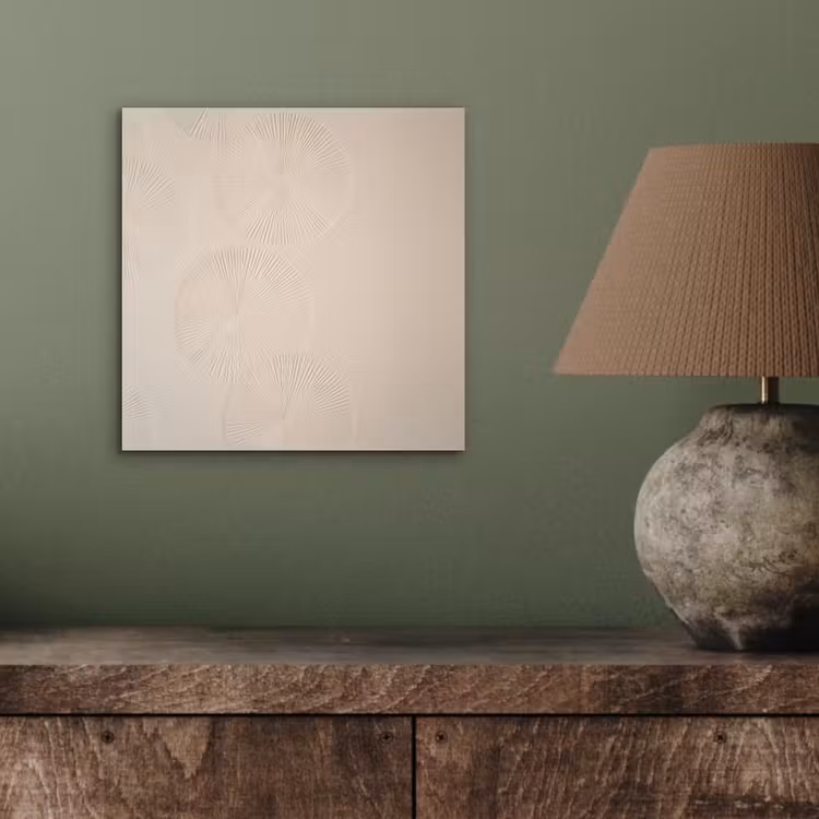 Aluminium schilderij - Japandi - Beige - Modern — 3