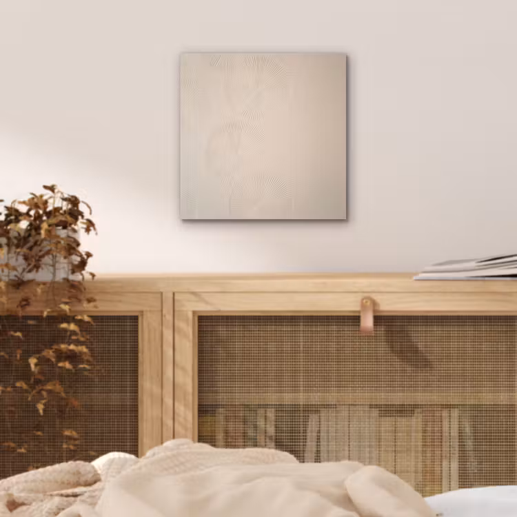 Aluminium schilderij - Japandi - Beige - Modern — 4