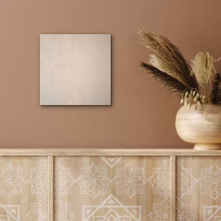 Aluminium schilderij - Japandi - Beige - Modern — 5