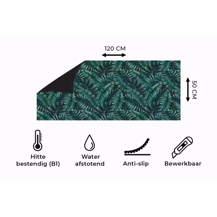 Keukenloper - Jungle - Beplanting - Overlapping - Afsnijding — 5