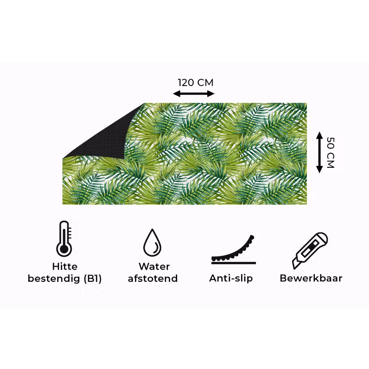 Keukenloper - Mosgroen - Bladeren - Overlapping — 5