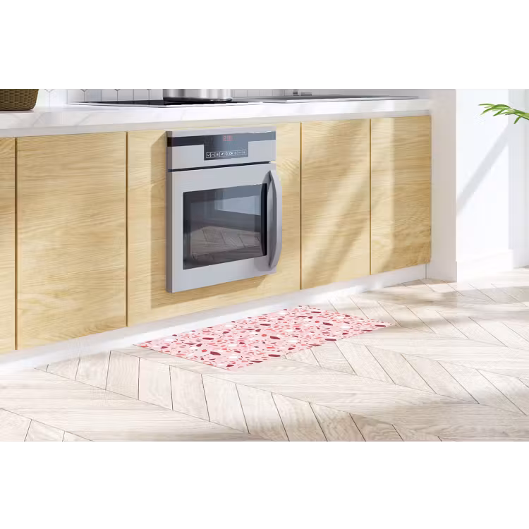 Keukenloper - Terrazzo - Patroon - Roze — 2