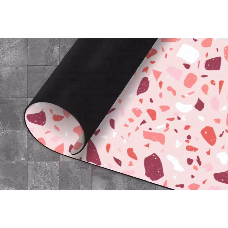 Keukenloper - Terrazzo - Patroon - Roze — 4