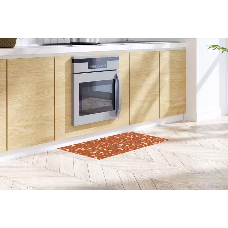 Keukenloper - Terrazzo - Patroon - Klei — 2