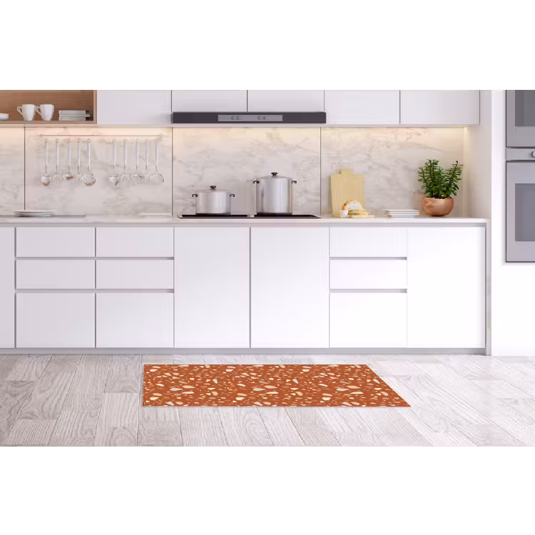Keukenloper - Terrazzo - Patroon - Klei — 3