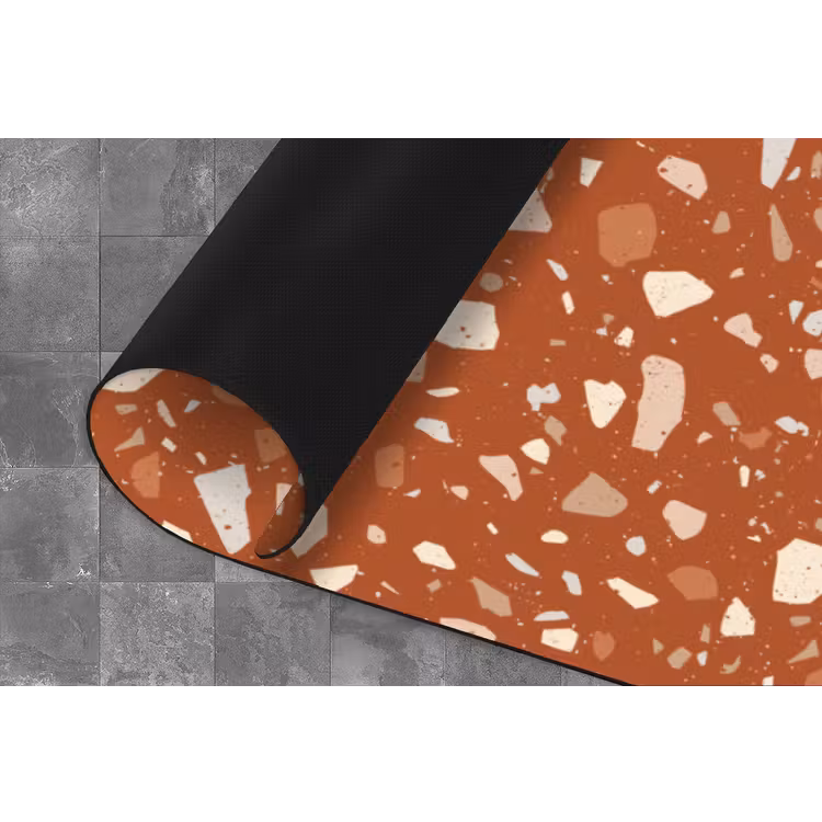 Keukenloper - Terrazzo - Patroon - Klei — 4