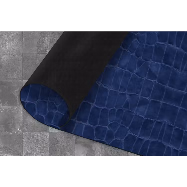 Keukenloper - Krokodil - Leer - Blauw — 4
