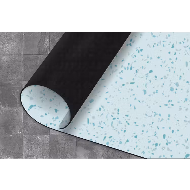 Keukenloper - Terrazzo - Patroon - Kleurrijk - Baby Blauw — 4