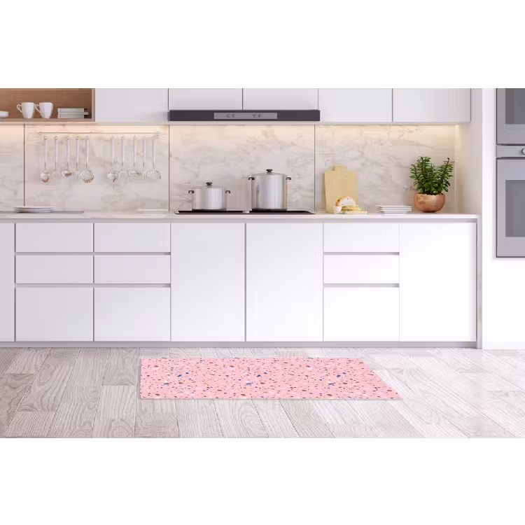Keukenloper - Terrazzo - Patroon - Kleurrijk - Roze — 3