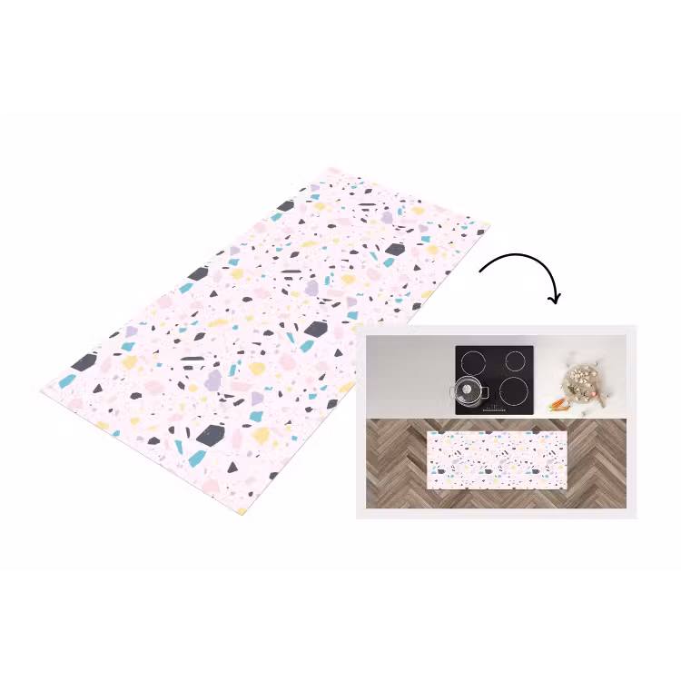 Keukenloper - Terrazzo - Patroon - Zacht - Snoep — 1