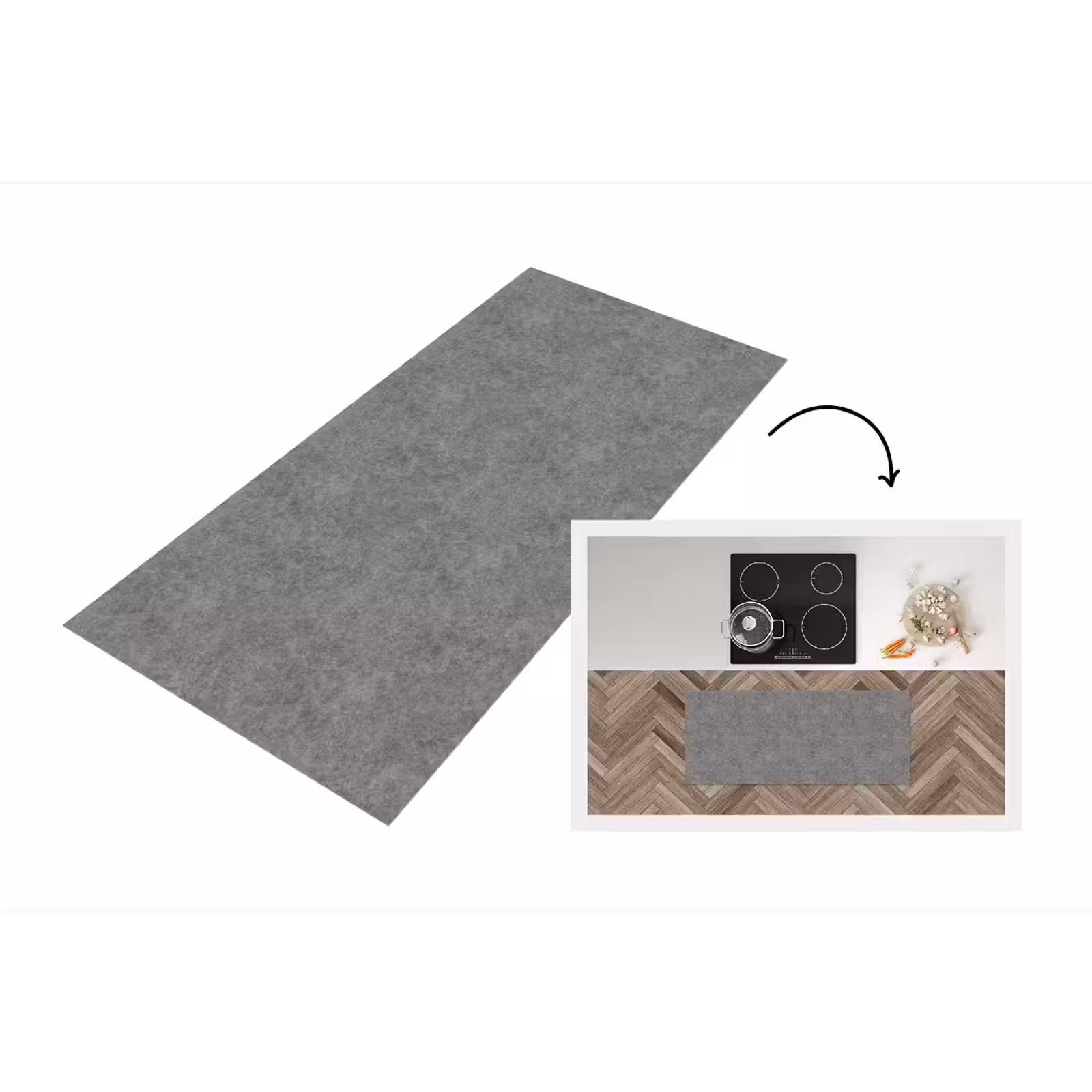 Keukenloper - Beton - Textuur - Patronen — 1