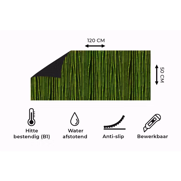 Keukenloper - Gebogen - Stokken - Groen - Bamboe — 5