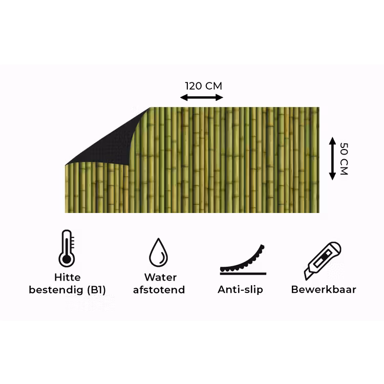 Keukenloper - Groen - Bamboe - Verticaal — 5