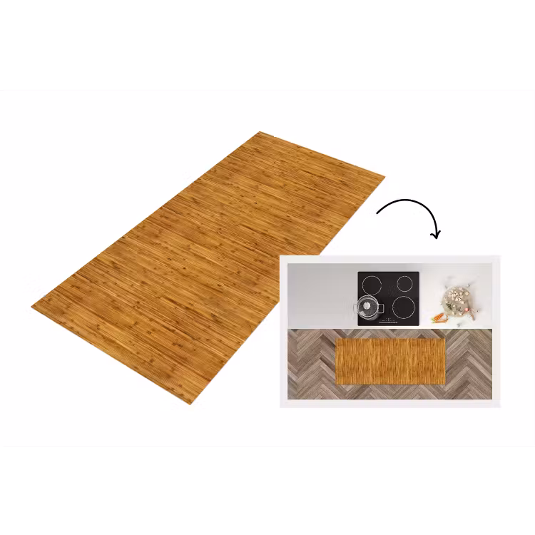 Keukenloper - Hout - Bamboe - Nerf — 1