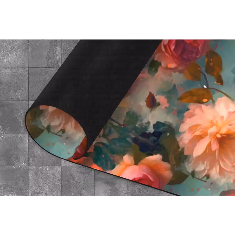 Keukenloper - Roze - Patroon - Bloemen — 4