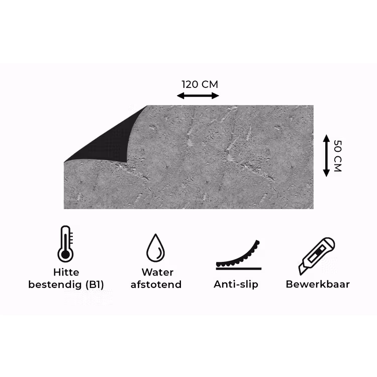 Keukenloper - Beton - Patronen - Steen — 5