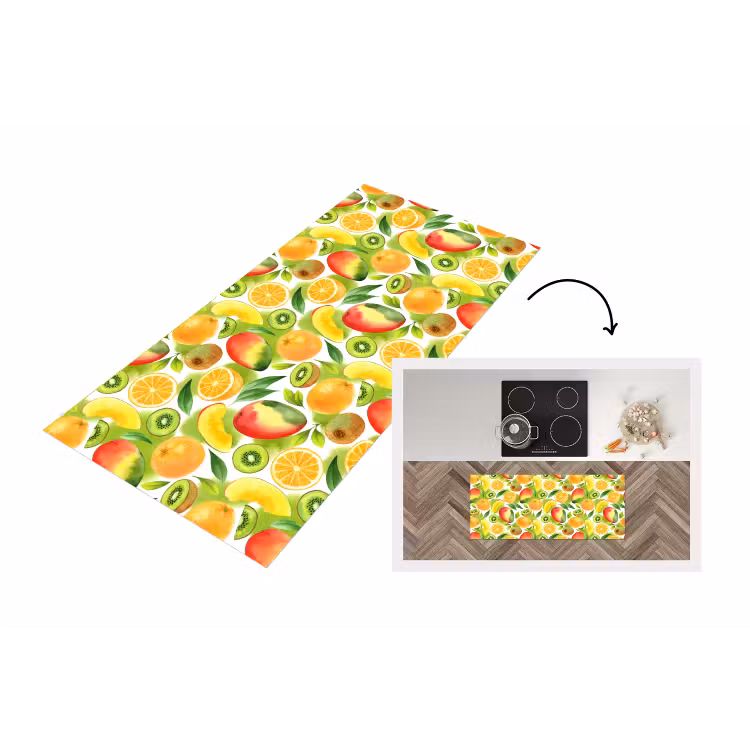 Keukenloper - Kiwi - Sinasappel - Mango - Perzik — 1