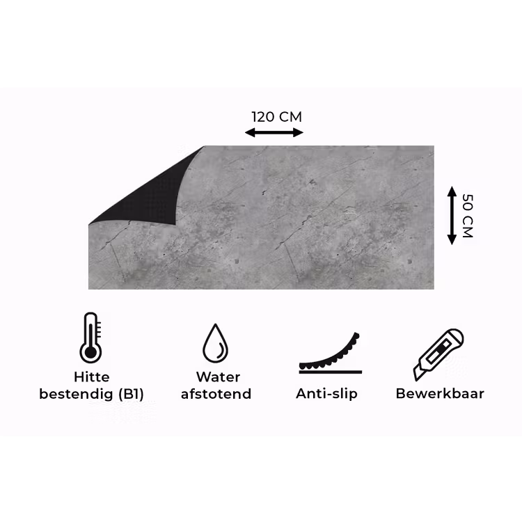 Keukenloper - Patronen - Beton - Oud — 5