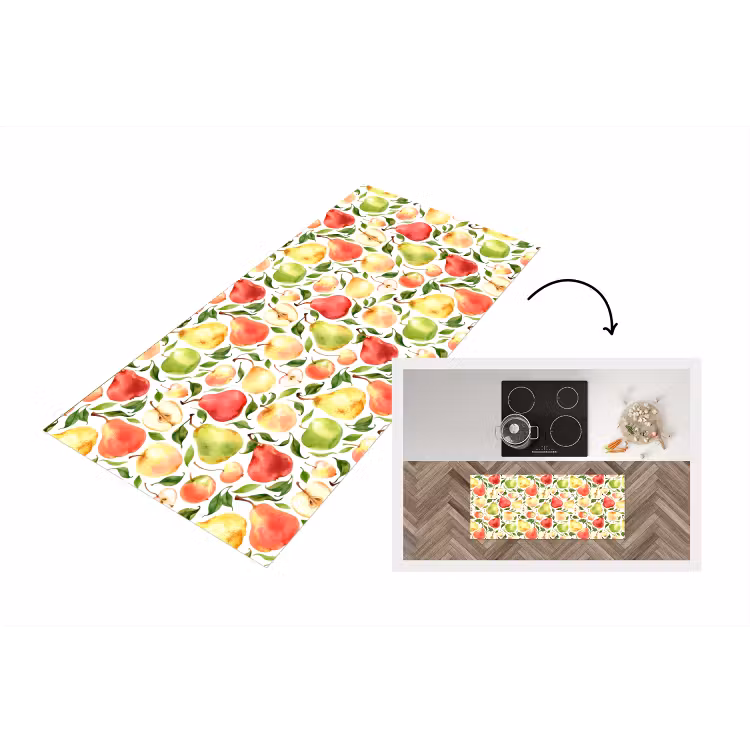 Keukenloper - Patroon - Appels - Peren — 1