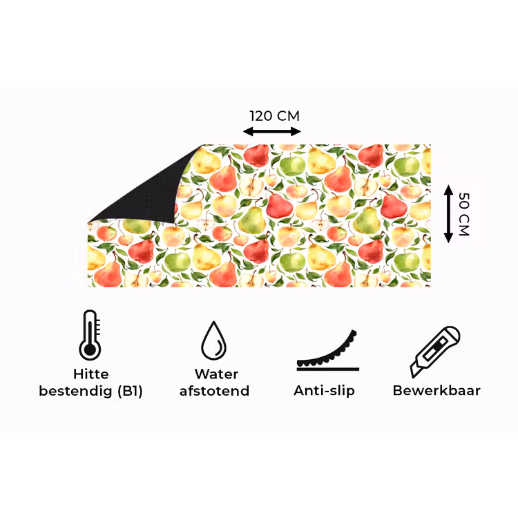 Keukenloper - Patroon - Appels - Peren — 5