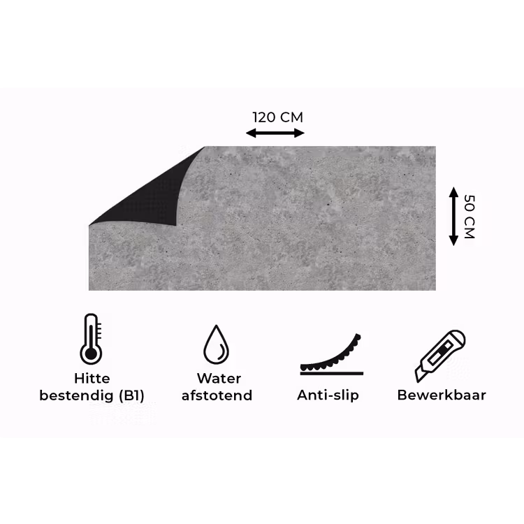 Keukenloper - Patroon - Cement - Beton — 5