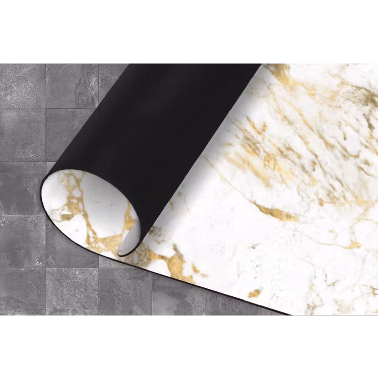 Keukenloper - Wit - Marmer - Luxe - Goud — 4