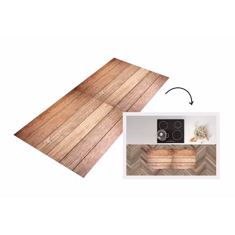 Keukenloper - Eikenhout - Planken - Patronen — 1