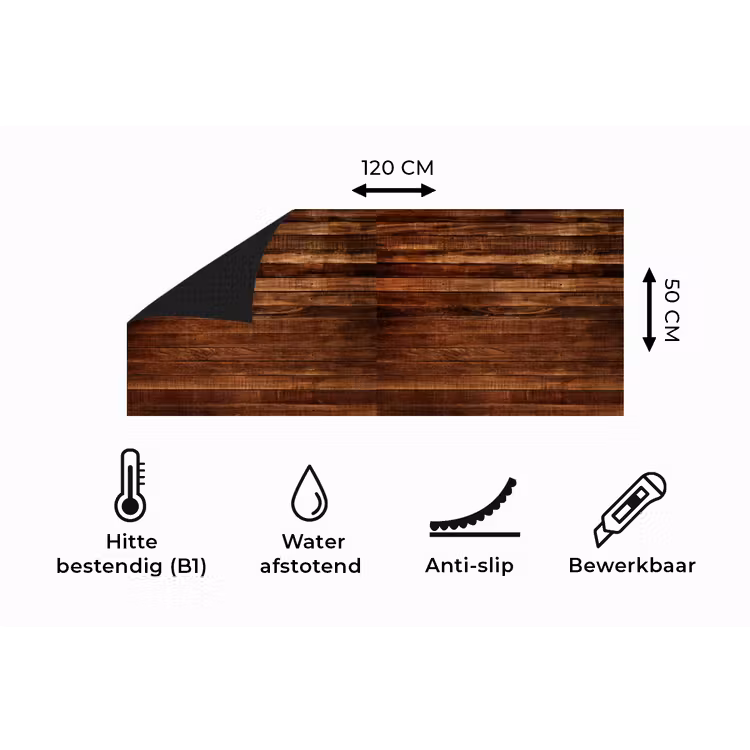 Keukenloper - Hardhout - Robuust - Patronen — 5