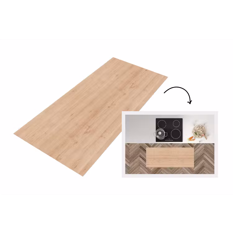 Keukenloper - Hout - Patronen - Planken — 1