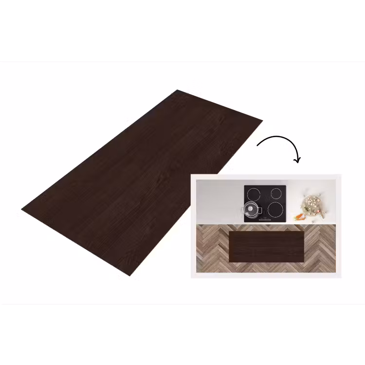Keukenloper - Patroon - Hardhout - Plank — 1