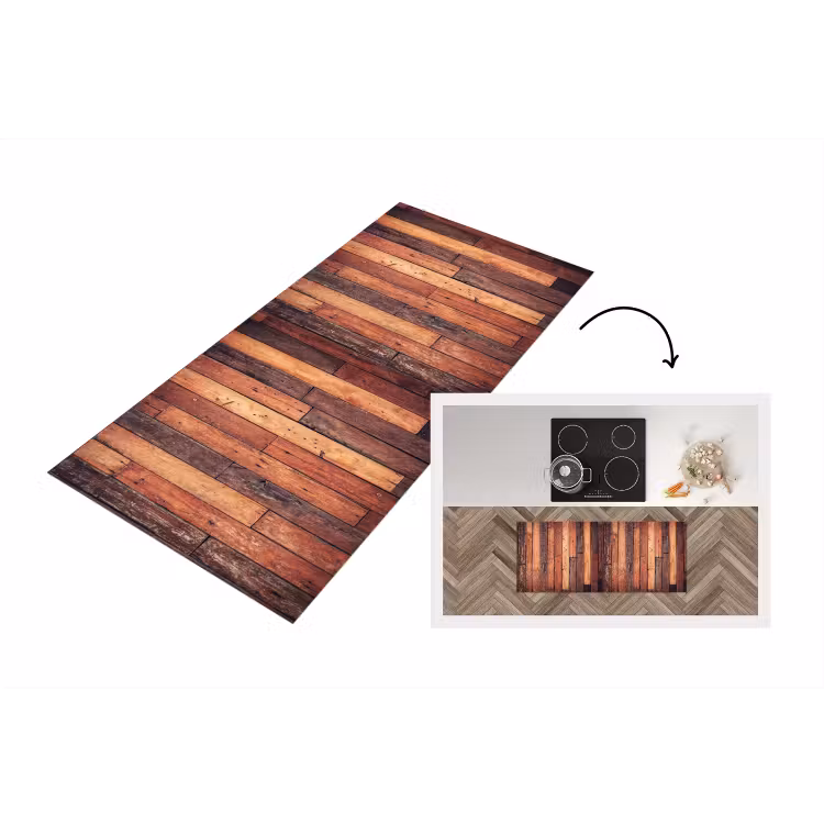 Keukenloper - Plank - Vintage - Patroon — 1