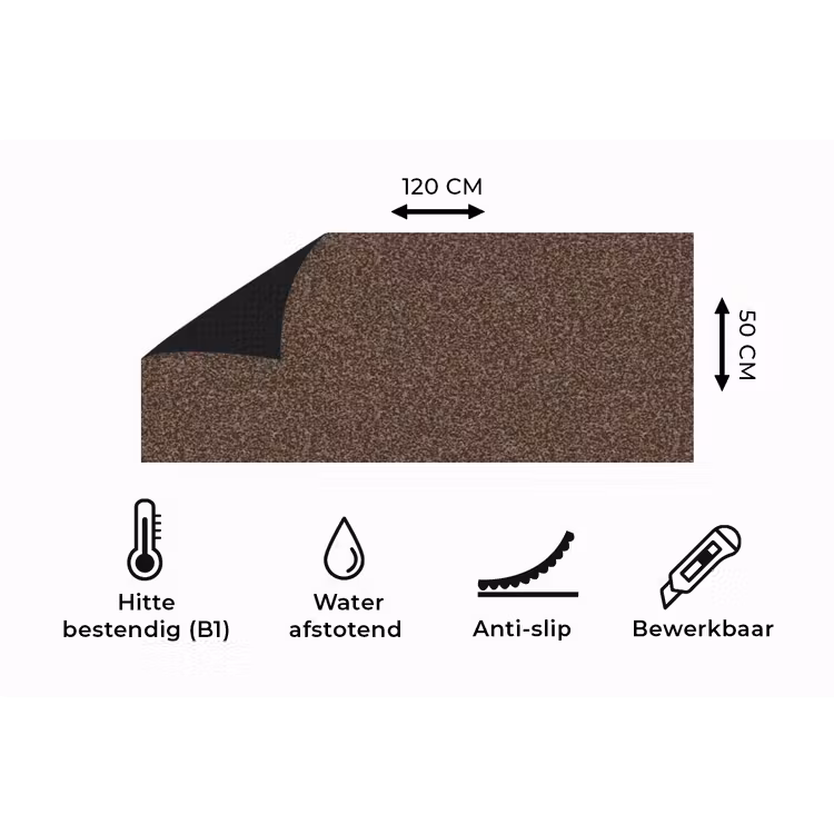 Keukenloper - Ruw - Roest - Donkerbruin — 5