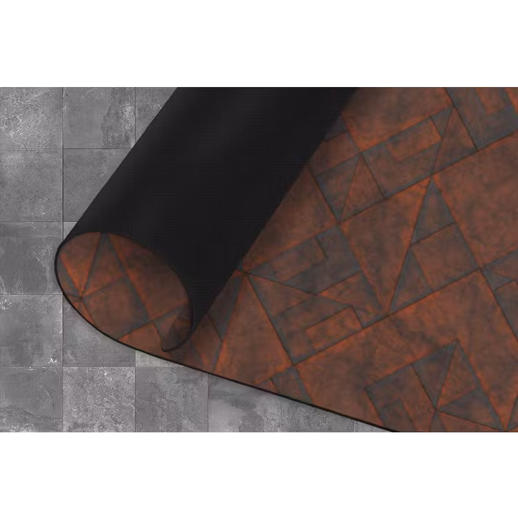 Keukenloper - Patroon - Geometrisch - Bruin - Roest — 4