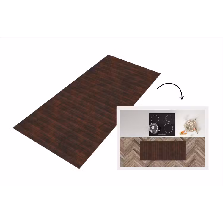 Keukenloper - Roest - Lijnen - Patroon — 1